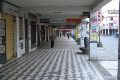 Huaraz mainstreet early morning