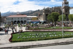 Huaraz plaza de armas